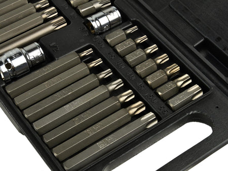 41-delige bitset Hex Spline & Star in kunststof doos