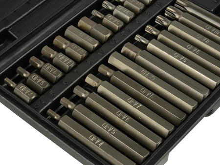41-delige bitset Hex Spline & Star in kunststof doos