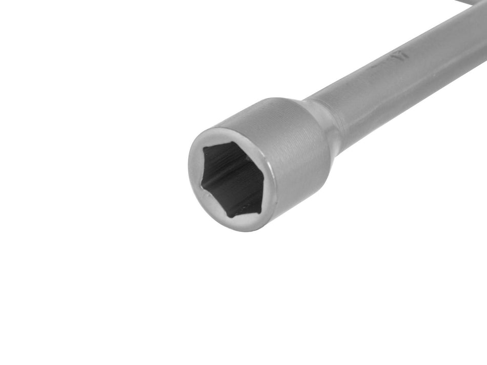 Kruisvelgsleutel verchroomd 17x19x21x22 mm 14"