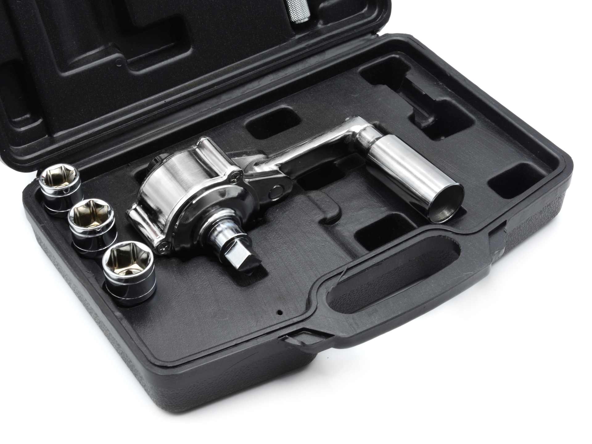 Arbeidsbesparende sleutel 1/2" 1:16 + doppen 17mm,19mm,21mm