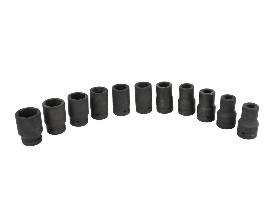 Doppen (17,19,21,24,27,30,32,33,36,38,41mm) voor arbeidsbesparende sleutel