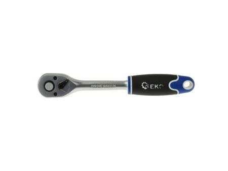 Snelontgrendelende ratelhandgreep 3/8 inch Profi GEKO