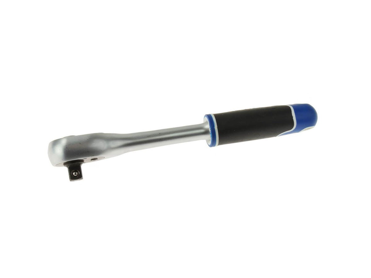 Snelontgrendelende ratelhandgreep 3/8 inch Profi GEKO