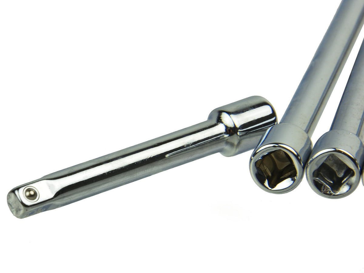 1/4" aandrijflengte-set 4 stuks GEKO Profi