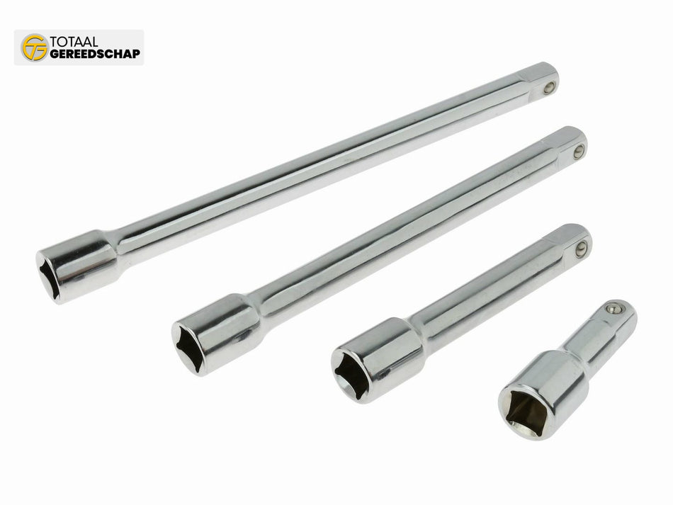 1/2" Drive Extension Bar Set 4pcs GEKO Profi
