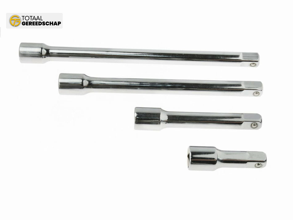 1/2" Drive Extension Bar Set 4pcs GEKO Profi