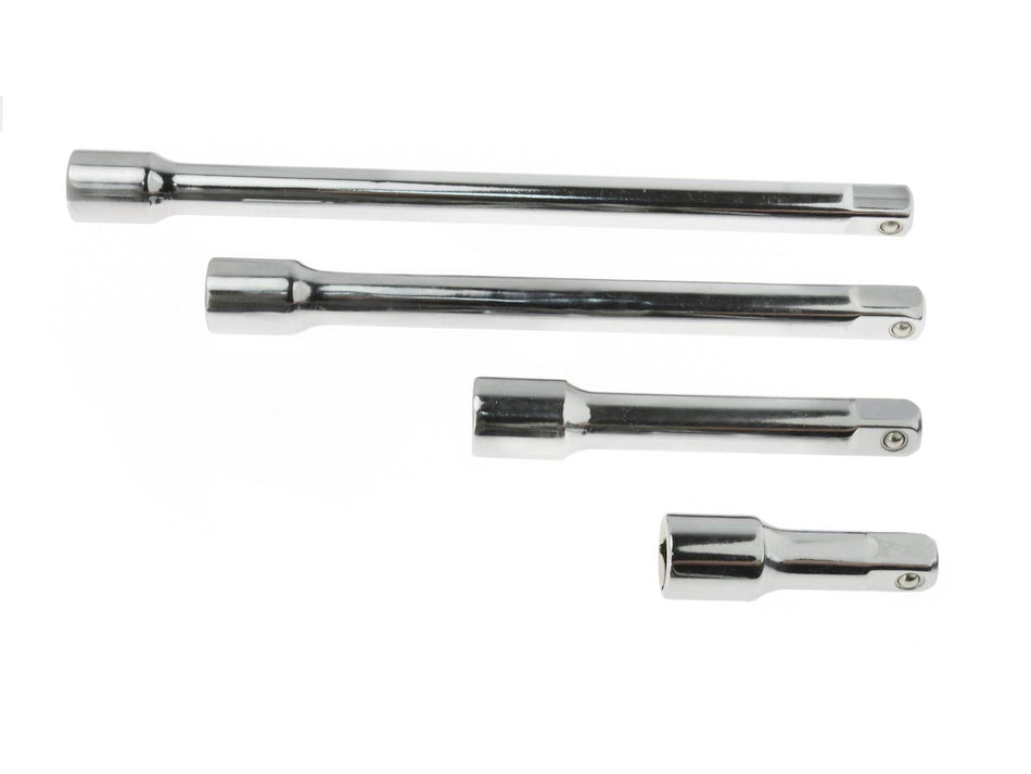 1/2" aandrijflengte-set 4 stuks GEKO Profi
