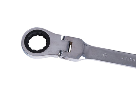 Combinatiesleutelset met flexibele kop en ratel 6-32mm 22 stuks