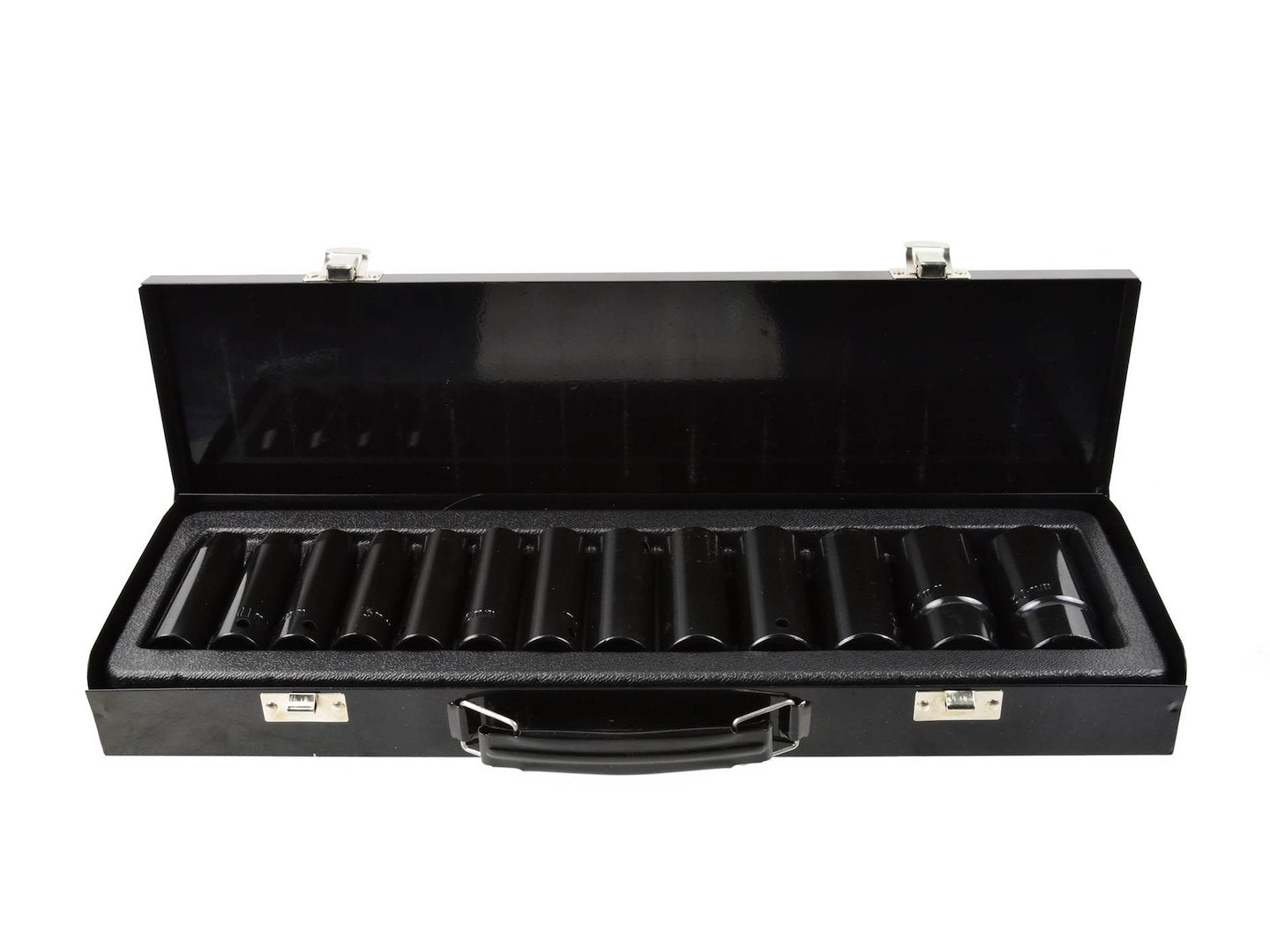 Slagschroefmoersleutel dopset 1/2” SW 10-30 MM diep en 78 MM Cr-Mo
