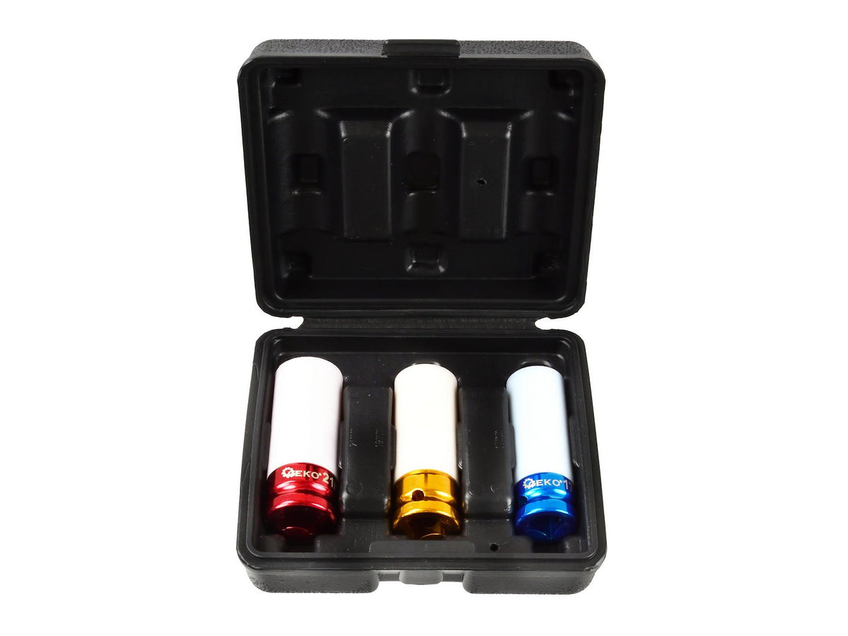 Impact dopset voor velgen 17mm 19mm 21mm