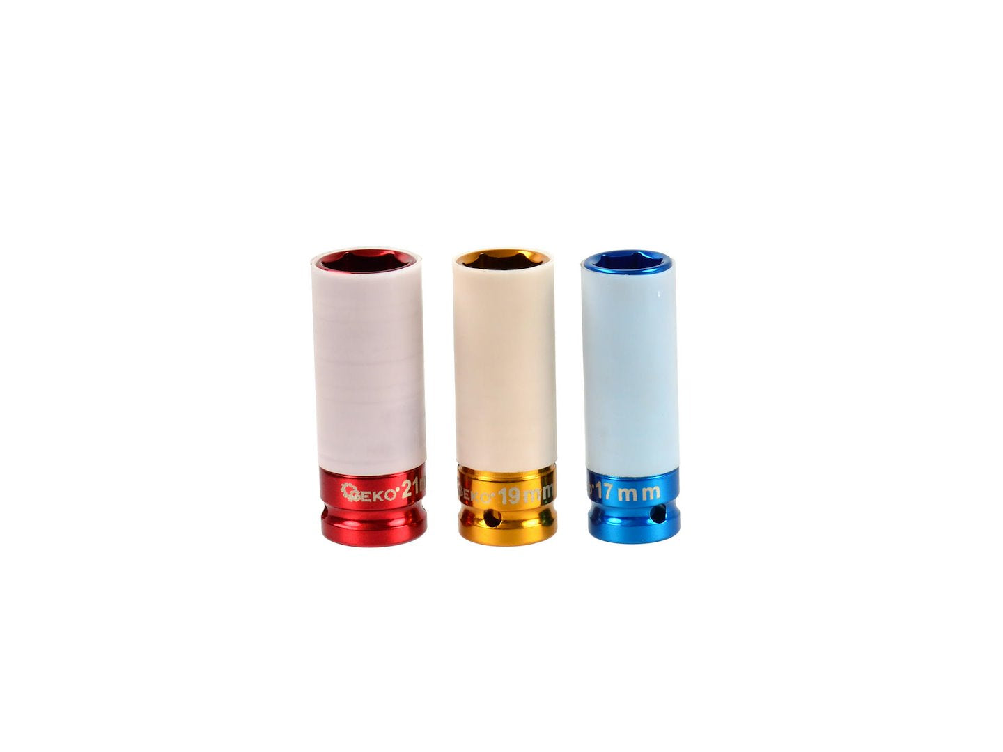 Impact dopset voor velgen 17mm 19mm 21mm