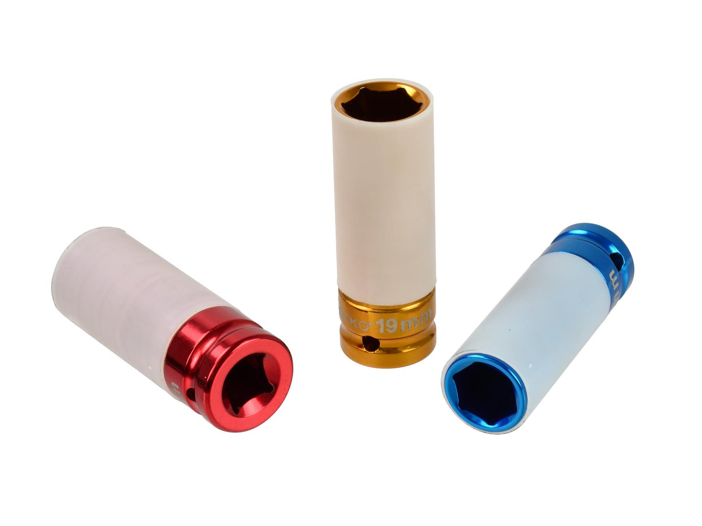 Impact dopset voor velgen 17mm 19mm 21mm