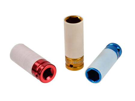Impact dopset voor velgen 17mm 19mm 21mm