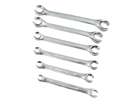 Kraagmoersleutelset voor hydraulische remmen 8-18mm 6 stuks