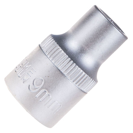 1/2" 6PT metrische dop 9mm