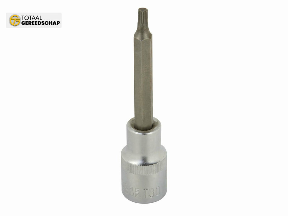 1/2" Metric Bit 6PT Socket 100mm T30 CrV