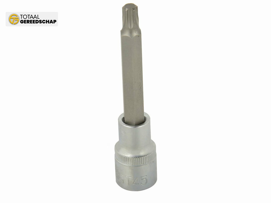 1/2" Metric Bit 6PT Socket 100mm T45 CrV