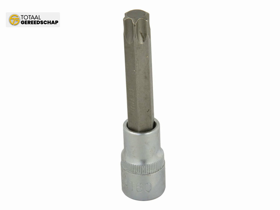 1/2" Metric Bit 6PT Socket 100mm T-60 CrV