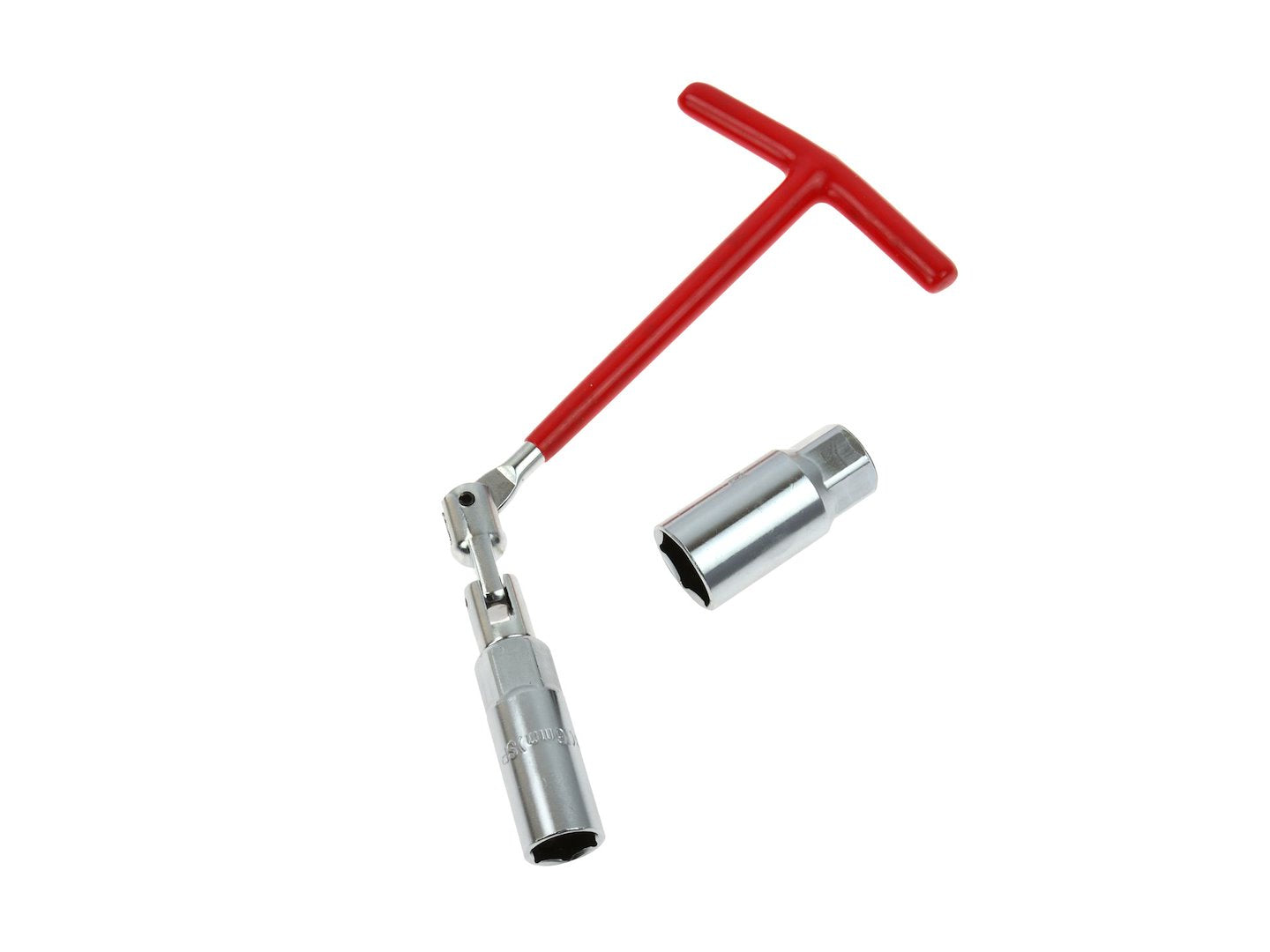 Knikbare bougiesleutel 3-delig/opnames 16 en 21mm/