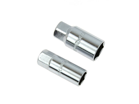 Knikbare bougiesleutel 3-delig/opnames 16 en 21mm/