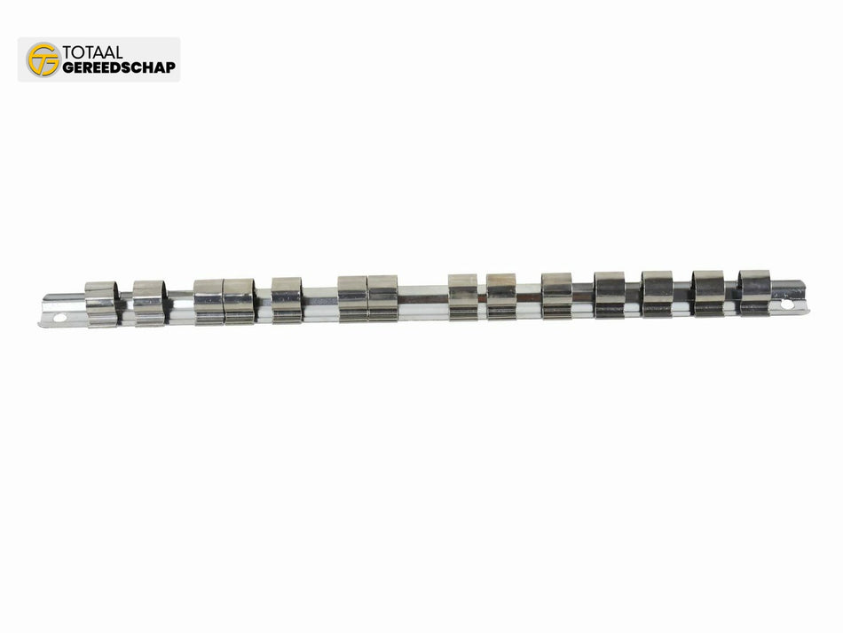 1/2 in. Socket Rail Organizer with Clips