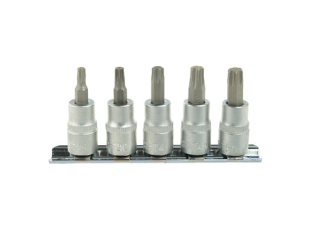 5-delige Torx-opzetdopsleutelset T25-T50 CrV 3/8 inch aandrijving