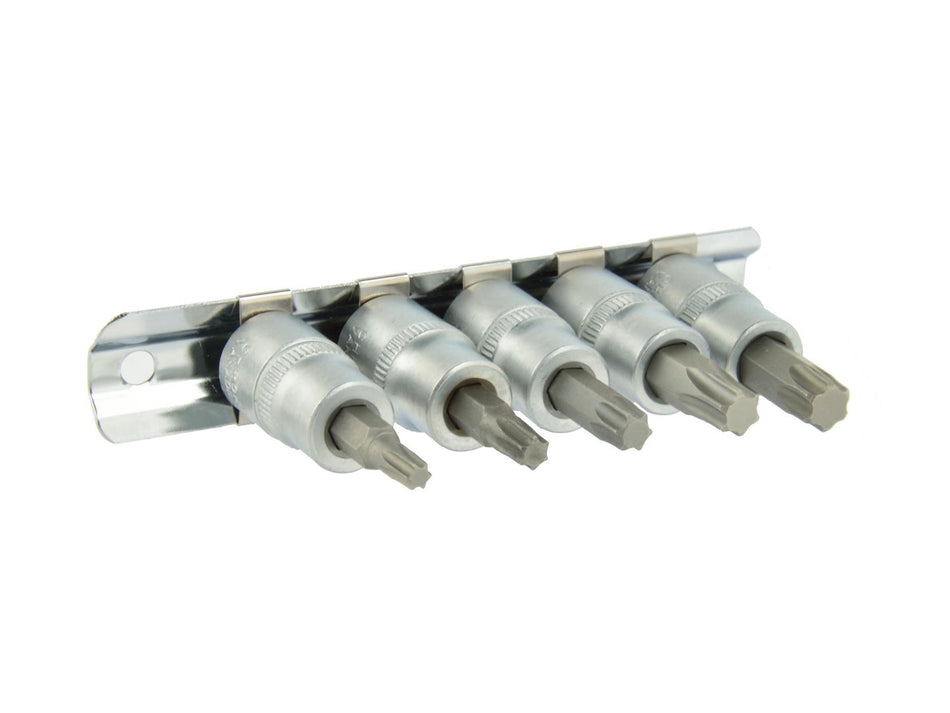 5-delige Torx-opzetdopsleutelset T25-T50 CrV 3/8 inch aandrijving