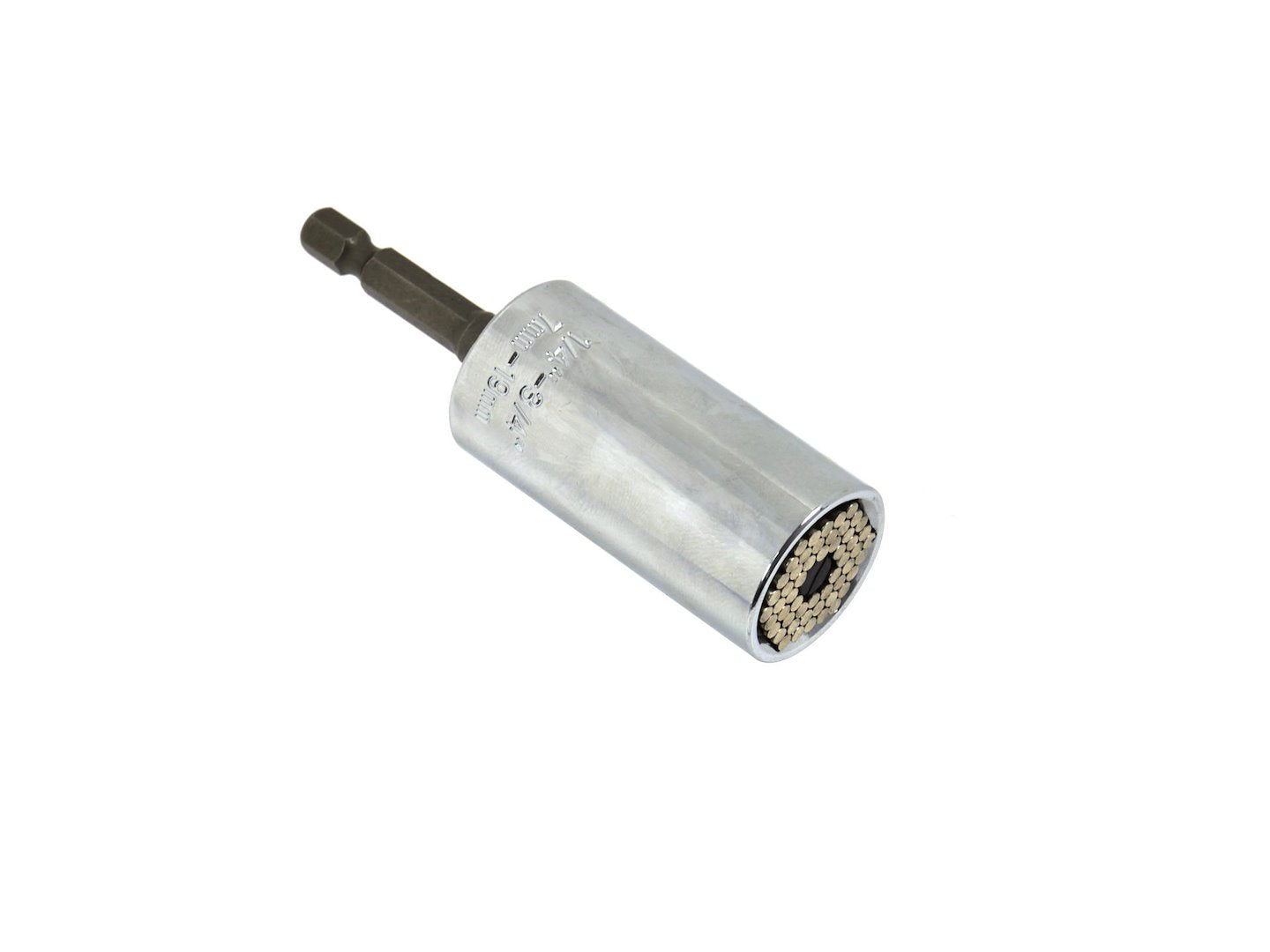 Universele dopsleuteladapter CrV 7-19 + adapter voor boormachine