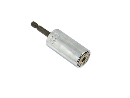Universele dopsleuteladapter CrV 7-19 + adapter voor boormachine