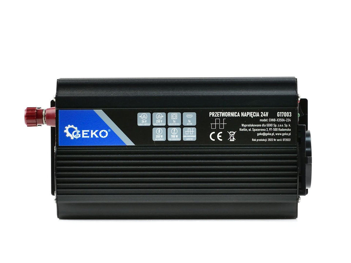 Spanningsomzetter 24V/230V 350/700W