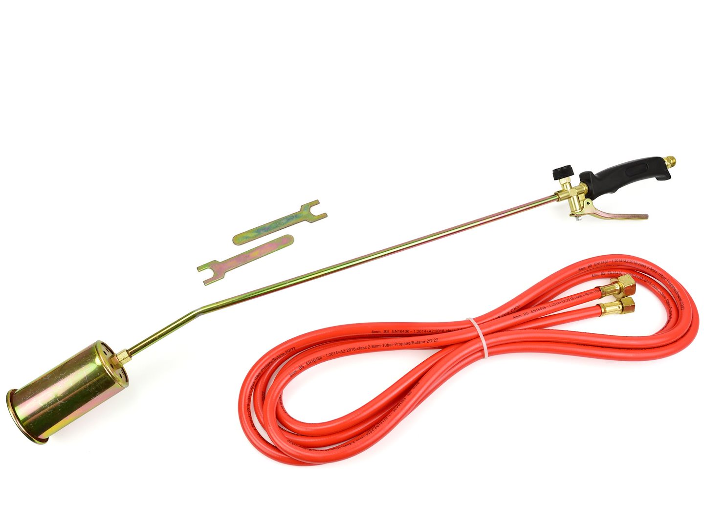 Verwarmingsbrander met Lange Arm 58kW Enkelvoudige Kop 60mm L85cm