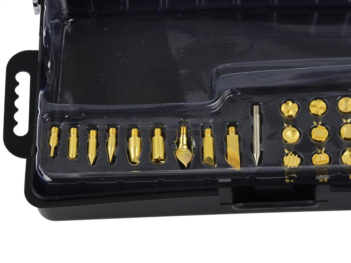 Houtbrand Soldeerpunt Pen met Tips 23-delig