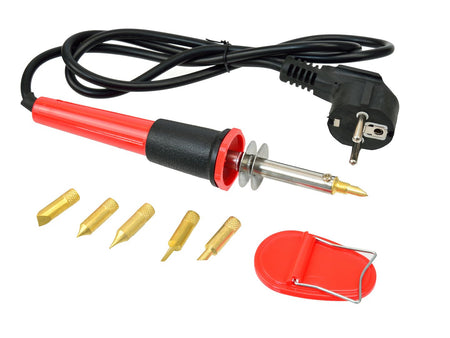 Houtbrand Soldeerpunt Pen met Tips 6-delig