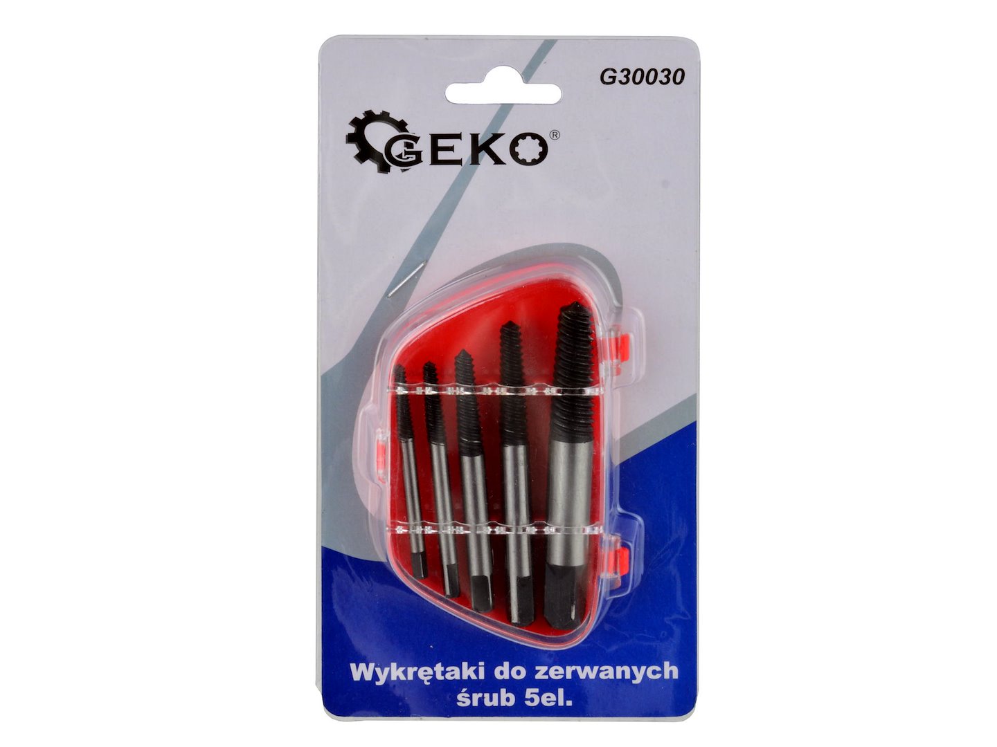 Set van 5 schroefverwijderaars