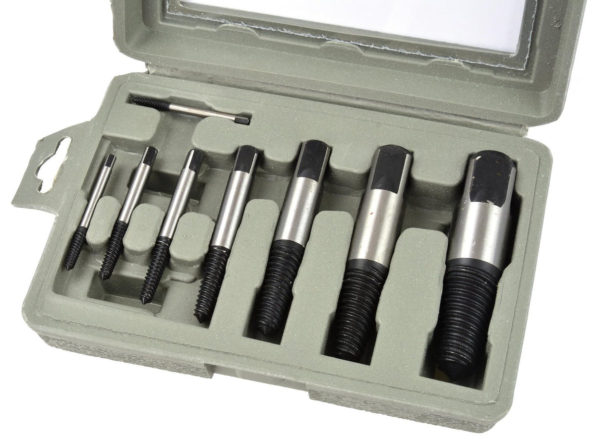 Set van 8 schroefverwijderaars