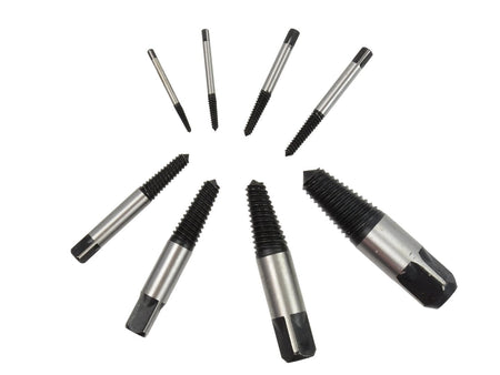 Set van 8 schroefverwijderaars
