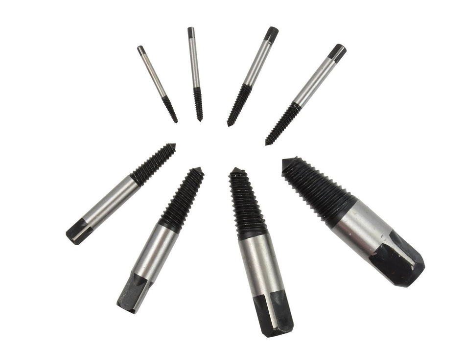 Set van 8 schroefverwijderaars