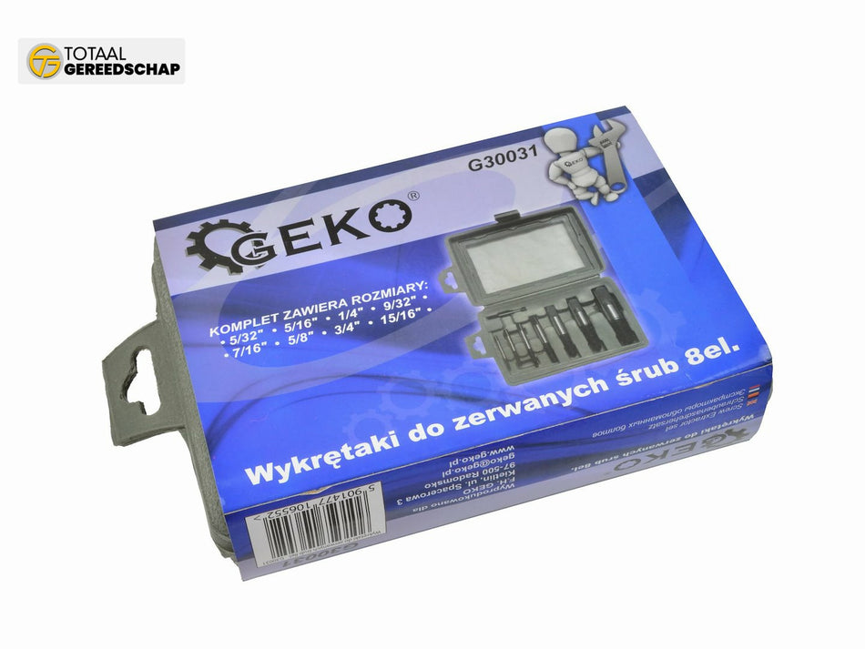 8pcs Screw Extractor set