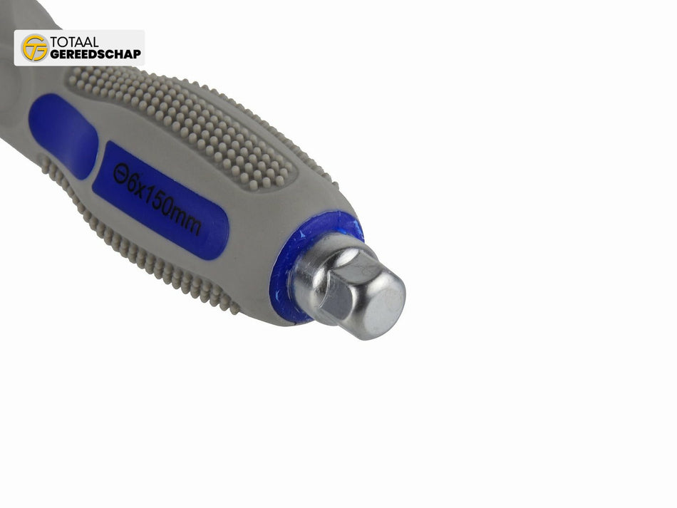 Slotted screwdrivers set CRV 6pcs GEKO /blister/