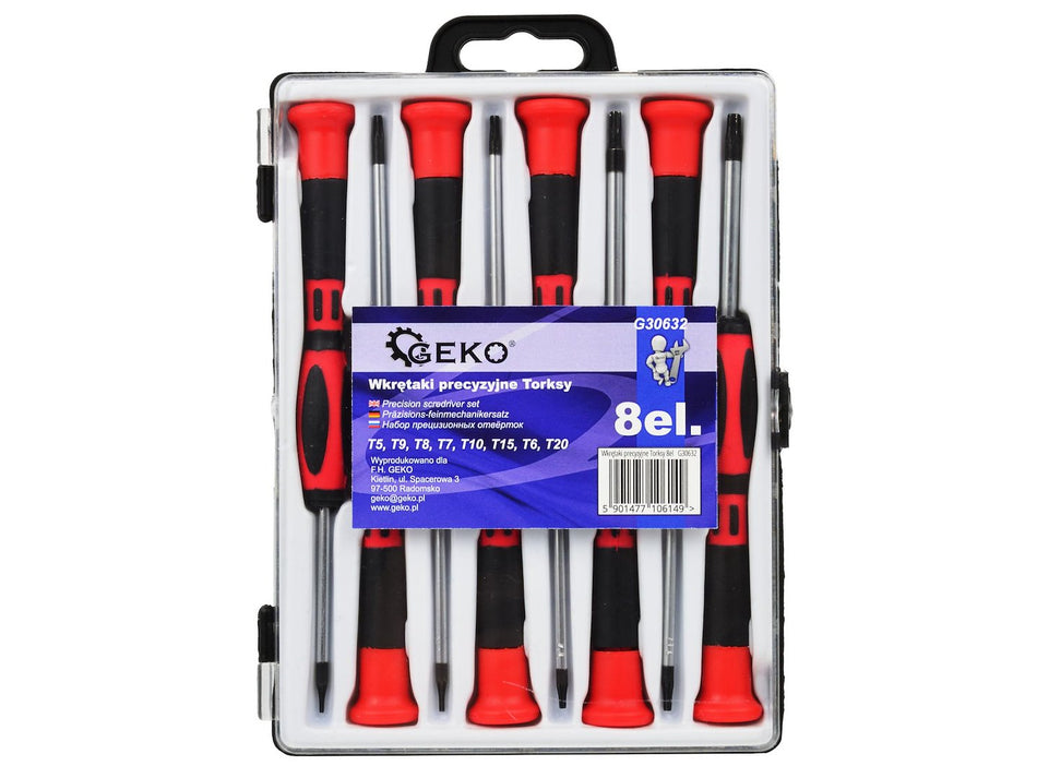 Nauwkeurige elektrische schroevendraaierset 8-delig /voor mobiele telefoons/