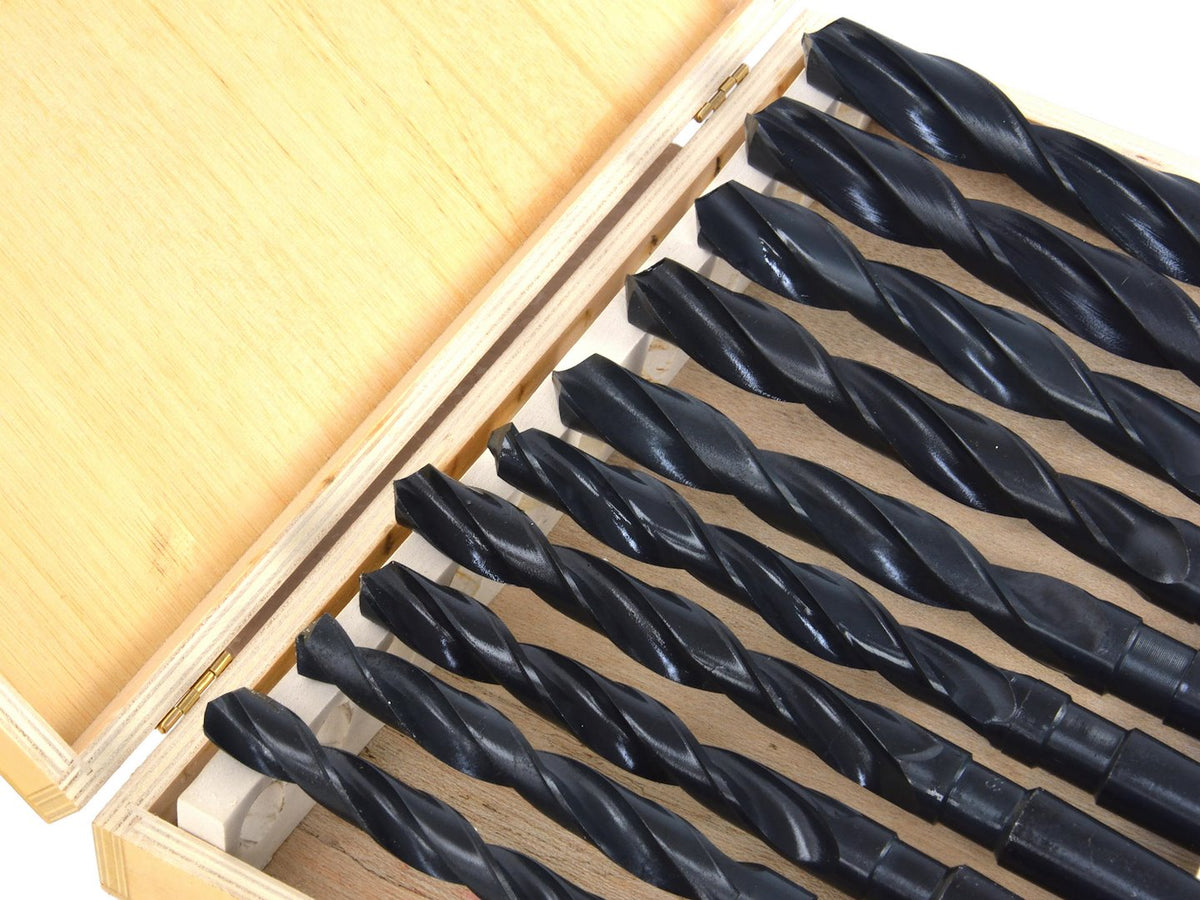 HSS boor morse'a 9 stuks 14,5-23mm