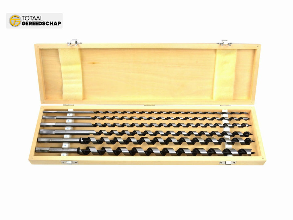 Drills wood set 460mm 6 8 10 12 16 18