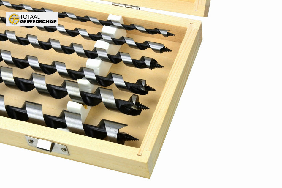 Drills wood set 460mm 6 8 10 12 16 18