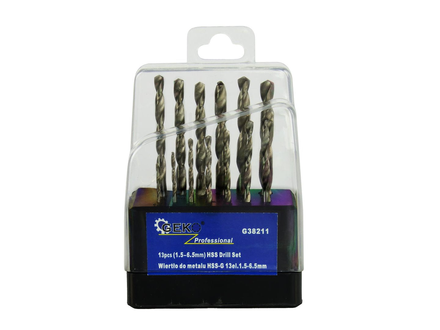 HSS-boor voor metaal 1,5-6,5mm 13 stuks/set