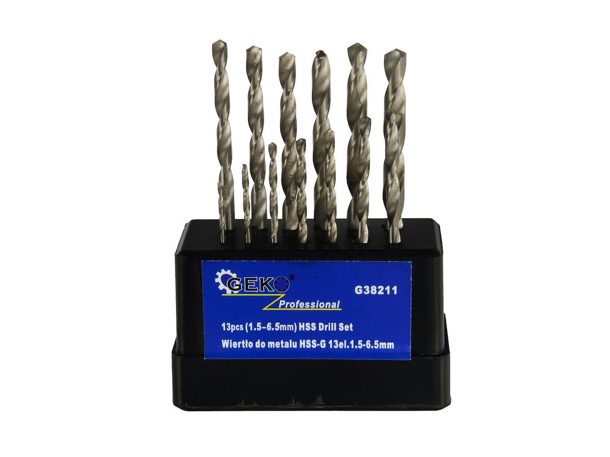 HSS-boor voor metaal 1,5-6,5mm 13 stuks/set