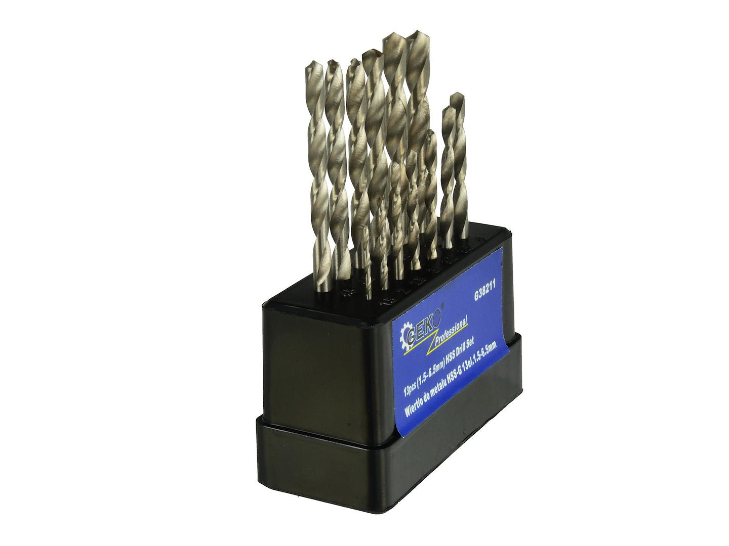 HSS-boor voor metaal 1,5-6,5mm 13 stuks/set