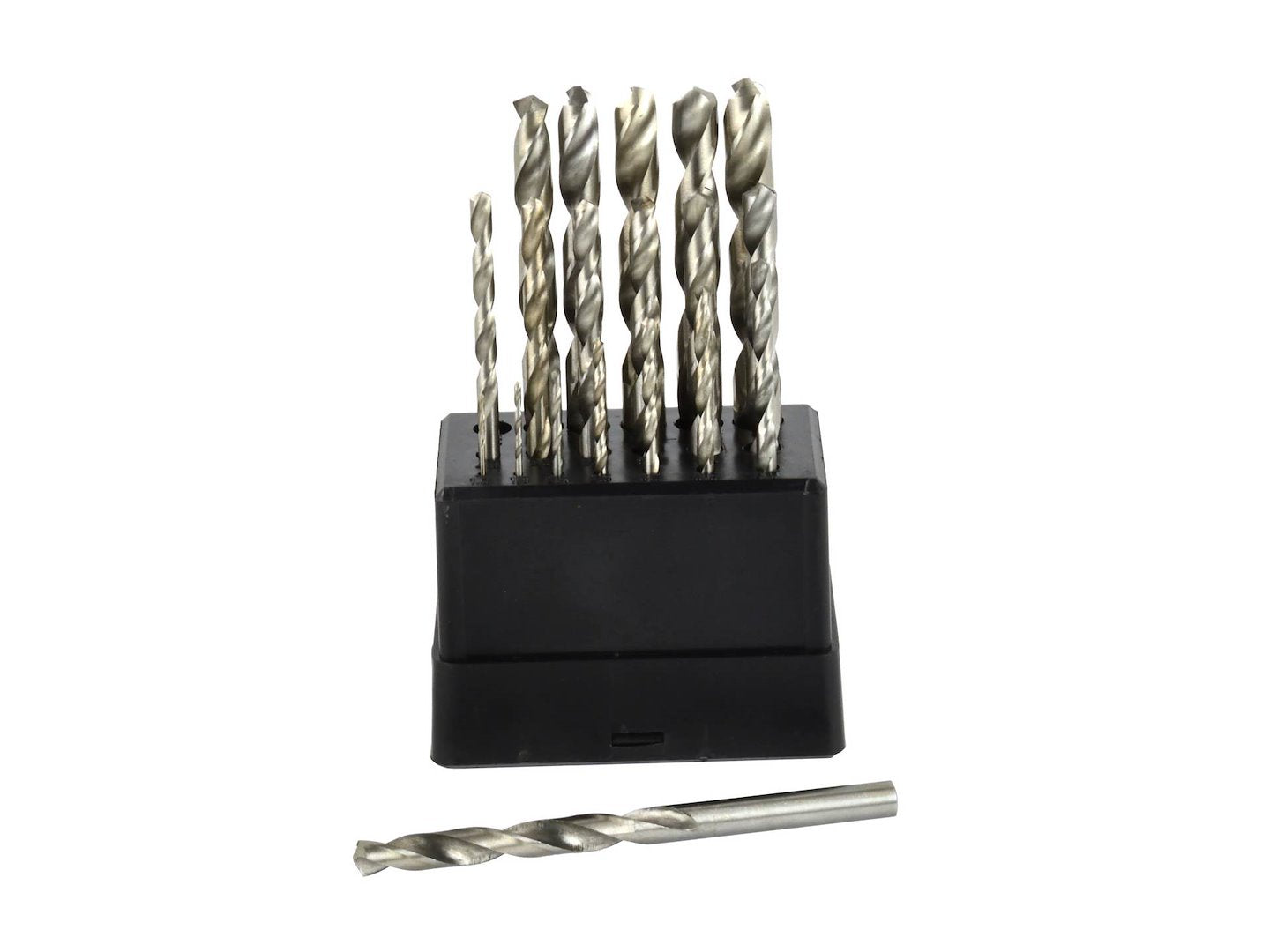HSS-boor voor metaal 1-10mm 19 stuks/set