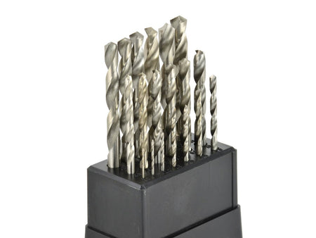 HSS-boor voor metaal 1-10mm 19 stuks/set
