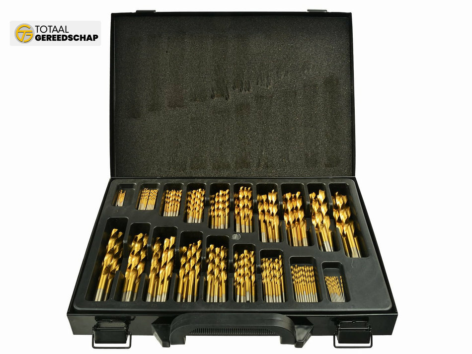 170-delige HSS titanium geplateerde boorset