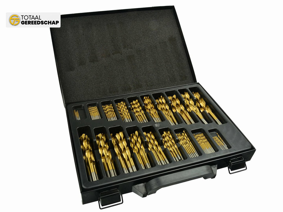 170-delige HSS titanium geplateerde boorset